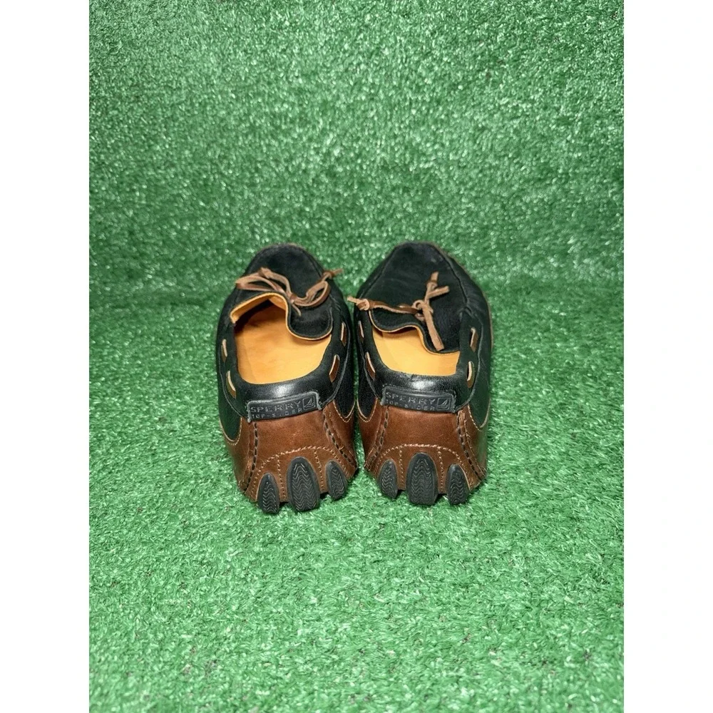 Sperry Top-sider Gold Cup Mens Size 11 Luxury Collection Boat Shoe Brown Leather